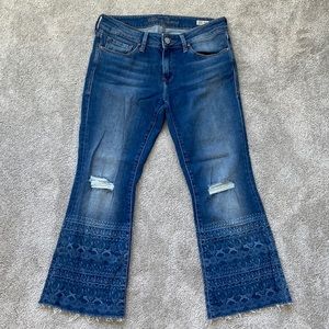 Petite cropped flare Mavi jeans